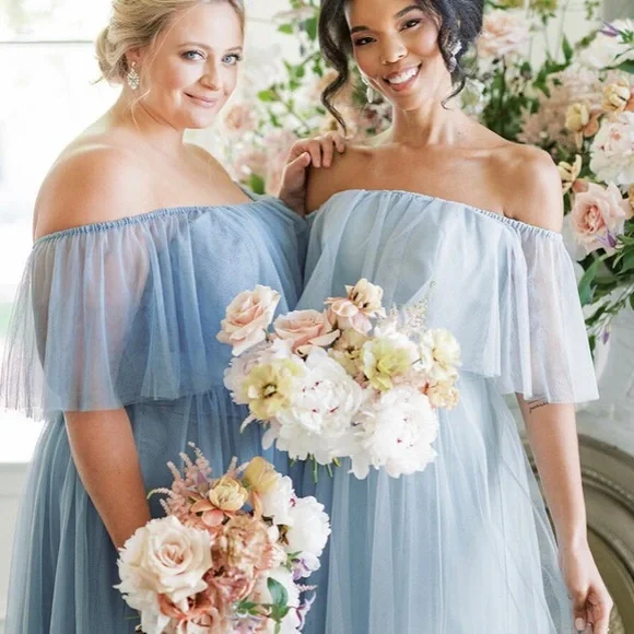 princess polly baby blue dress Silver Sage Revelry
